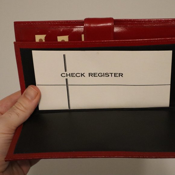 Stratton Of London Genuine Leather Made In England Card Cash Checkbook Holder - Picture 6 of 7